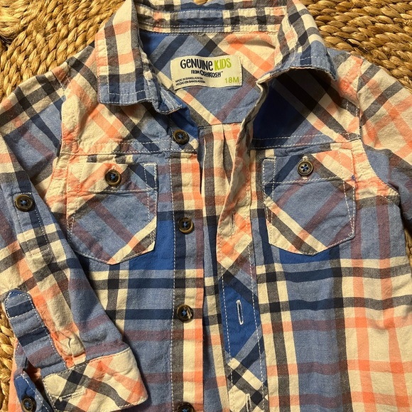 Genuine Kids by OshKosh Button Down Shirt - Picture 2 of 4
